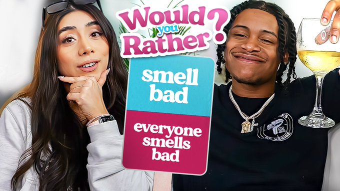 🤭 @theyhatelild and I are back but this time answering would you rather questions 🤨  https://t.co/f3VgfYtaDe<a class="tags" href="/tag/theyhatelild">@theyhatelild</a>