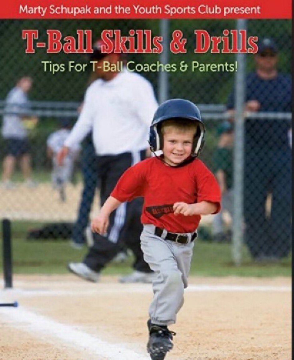 The T-Ball Skills & Drills book by Marty Schupak is the perfect book for content to put young tee ball players in a position to succeed. This book is available at Amazon, Book Baby, and most bookstores! 
At: tinyurl.com/tubrd676 

#littleleague, #baseballcoaching