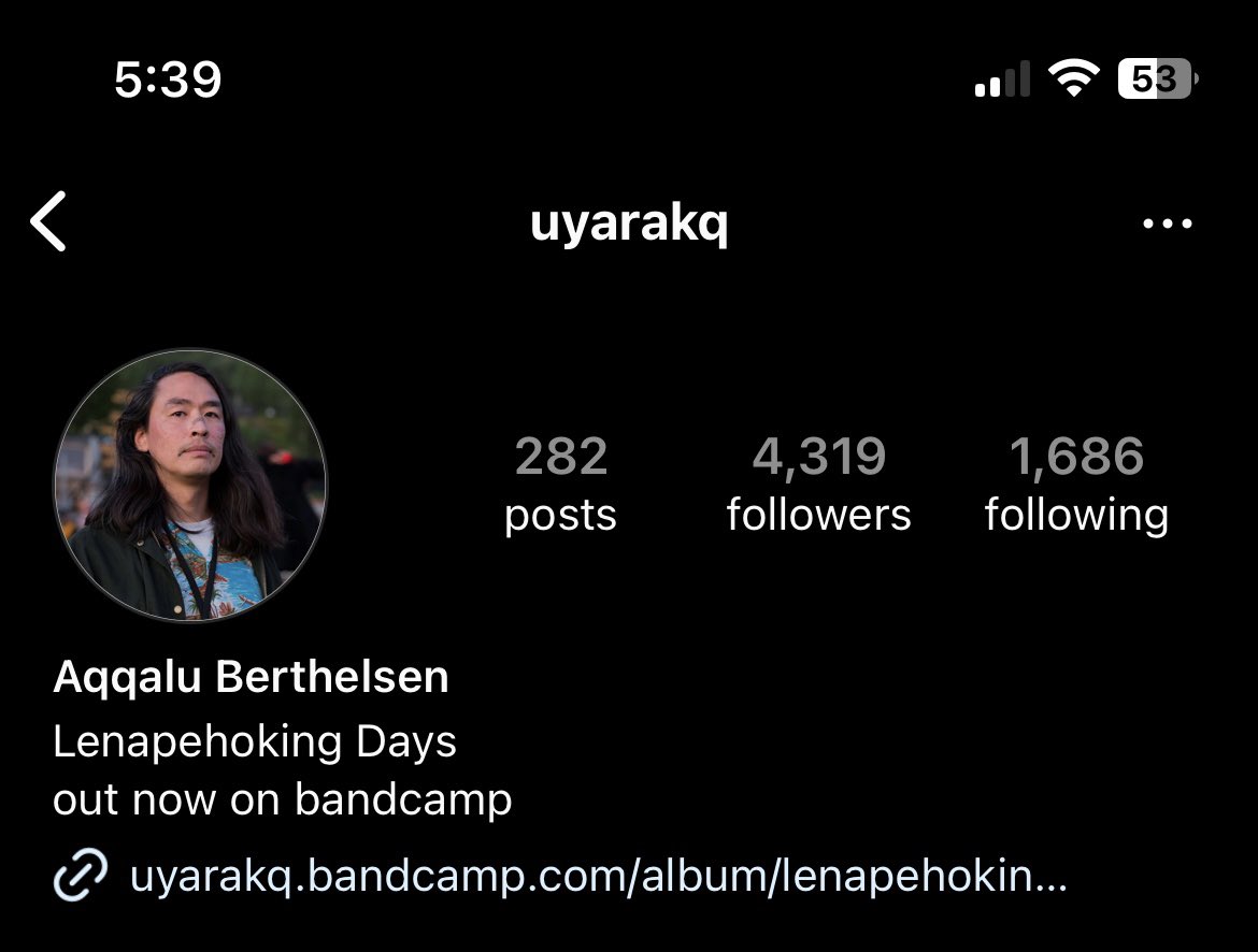 An abuser has recently been outed in the Native community. Please read this thread, unfollow & block them, spread the word, and make sure they aren’t allowed back into our communities! 

Aqqalu/Uyarakq is an Inuk musician. They have a pattern of abusing young people,