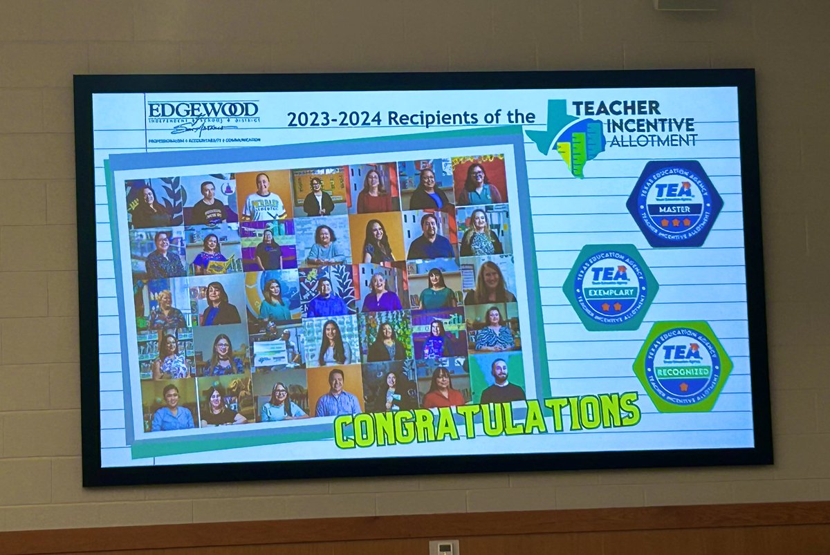 Today I witnessed the recognition of greatness! Thank you Edgewood teachers! You make a difference…you change life trajectories 🙏 With the outmost respect👏 @JRod_EISD @DrH_OnTheEdge @ednanesnu @philrchavez @EdgewoodLeads @teri_silva @philrchavez @OMoucoulis