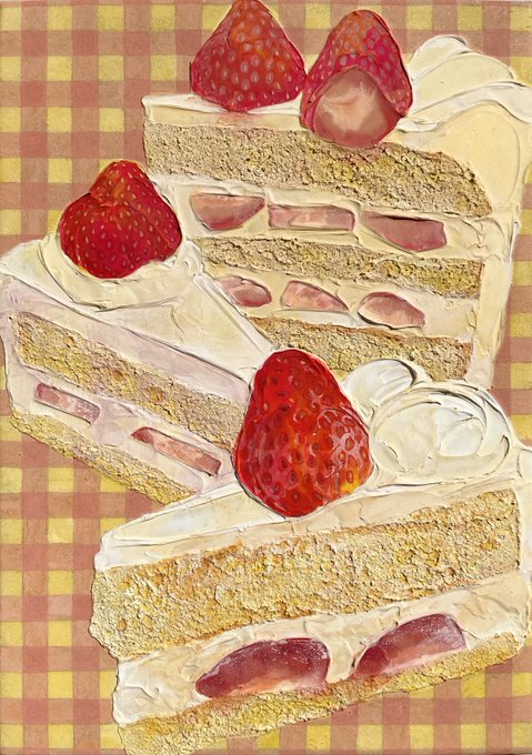 「no humans strawberry shortcake」 illustration images(Latest)