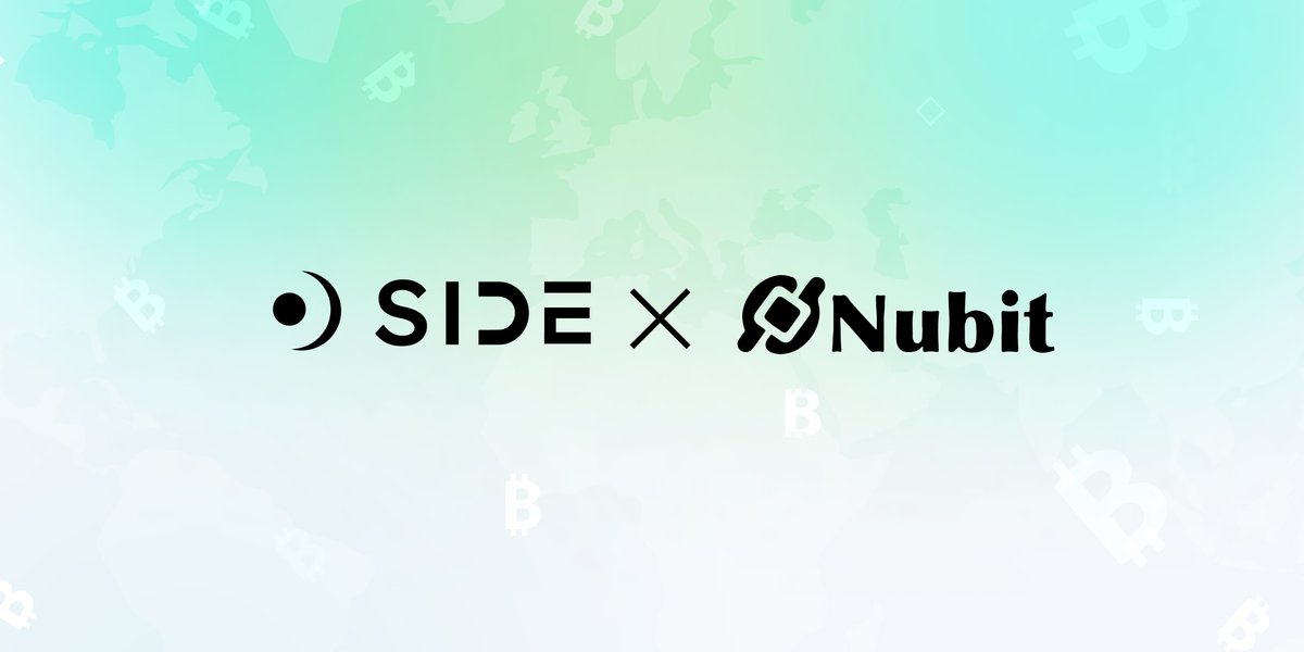 📣 Nubit x Side Protocol We're thrilled to announce that Side is supercharging its “nubility” through our strategic partnership with @nubit_org. With Nubit, we are able to offer a Bitcoin-native DA layer tailored for rollups on #Bitcoin. 📖 Read below: medium.com/@SideProtocol/…