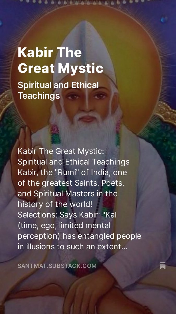 Kabir The Great Mystic: Spiritual and Ethical Teachings - #SantMat Podcast @ traffic.libsyn.com/spiritualawake… @ Website SpiritualAwakeningRadio.libsyn.com/kabir-the-grea… @ Apple podcasts.apple.com/us/podcast/kab… @ Spotify open.spotify.com/episode/5caAH1… #Sant_Mat #Spiritual #SantMatSatsangPodcast #SpiritualAwakeningPodcasts