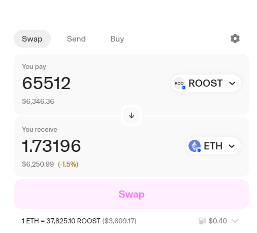 TontonFixed's tweet photo. I claimed $ROOST airdrop https://t.co/A1ELmh8hBa https://t.co/t0A6rnicYn