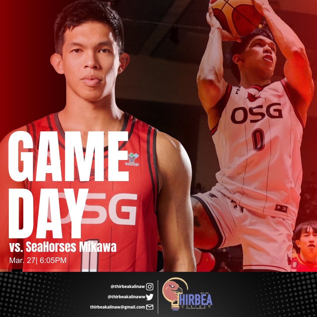 Feel the intensity rise! <a href="/ThirdyRavenaaa/">Thirdy</a> and <a href="/NEO_PHOENIX/">三遠ネオフェニックス🐤🔥SAN-EN NEOPHOENIX</a> gear up to battle  SeaHorses Mikawa in an electrifying showdown! Tune in at 6:05 PM for an adrenaline rush! 🔥👊