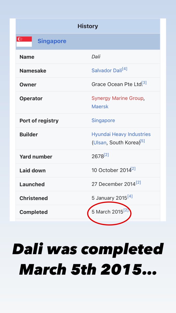 OmniMemecoins's tweet image. #TheDali was completed March 5th 2015. 

Time between dates is 472 weeks. 

Key Bridge = 472 Reverse Satanic

So you know they are planning a ritual. 

Are you paying attention?!

#gematria #Keybridge #KeyBridgeCollapse