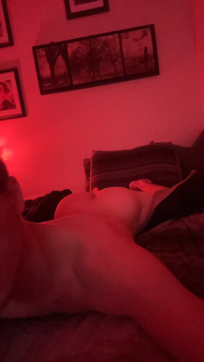 Bedtime. Red looks good on me