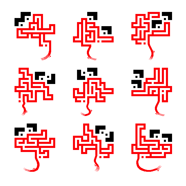 春画書（春だっ！グリッドな春画っ書）pixel calligraphic  erotic picture #春画 #浮世絵 #グリッド #書 #書道 #カリグラフィー #ピクセルアート #calligraphy #syunga #woodblockprints #pixelart  #griddesign #graphicdesign #contemporaryart #ten_do_ten 1172 weeks / tententen.net