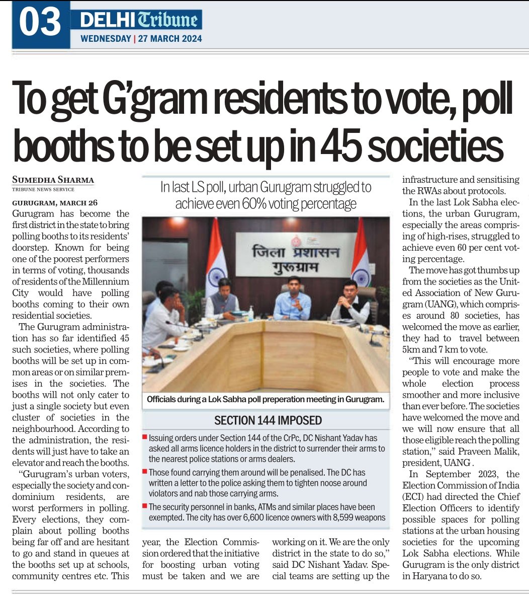 It's sad truth but the urban elites who take lead in voicing what's wrong with city state or country actively hold and participate in online polls fail to step out and initiate change by voting. Reason for majority is they don't feel comfortable standing in queues in common…