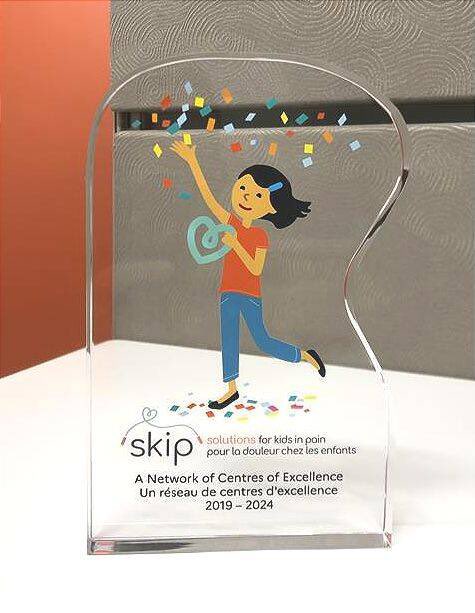 A proud day celebrating 5 years of Solutions for Kids in Pain (SKIP) as a Networks of Centres of Excellence (NCE). Grateful to everyone who has contributed their time, expertise, and so much more to @kidsinpain. We have learned so much. #ItDoesntHaveToHurt #Teamwork @NCE_RCE