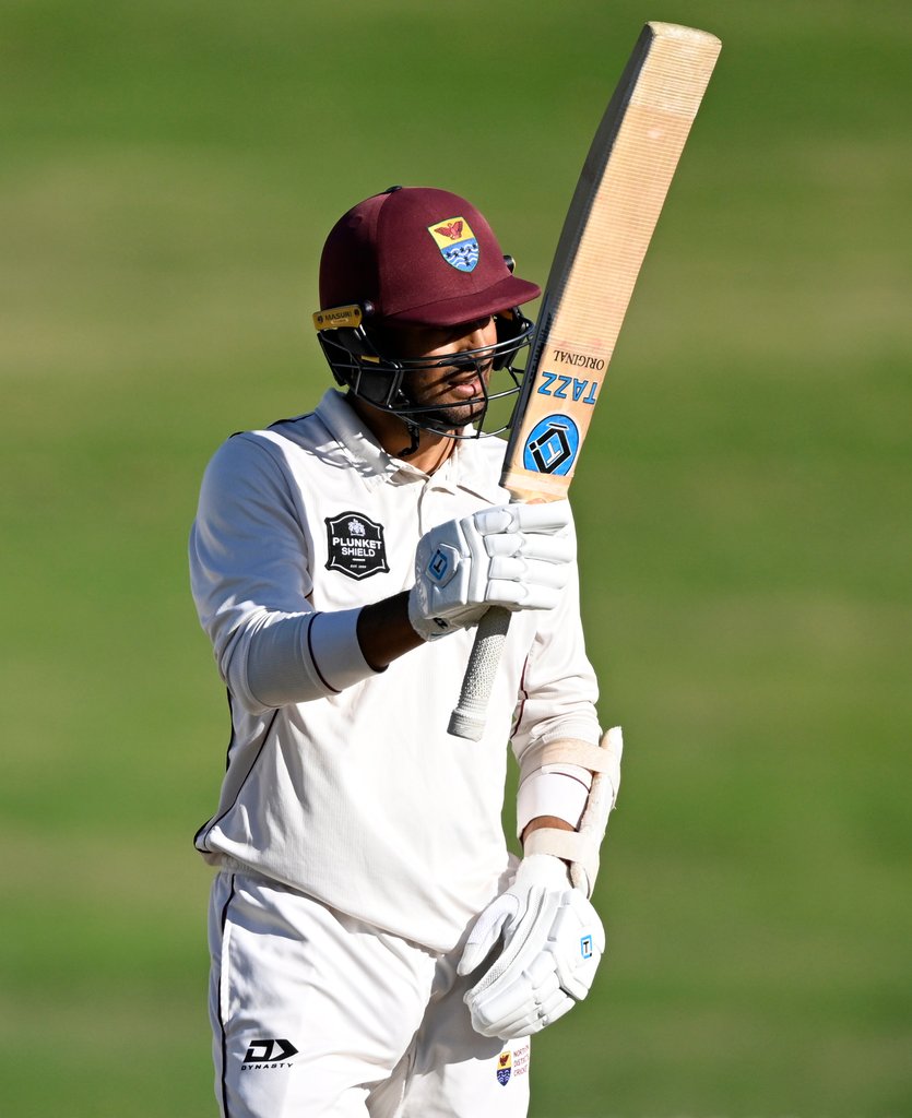 Eat. Sleep. Baz Popli. Repeat. 🔄

Will this man take us to a Plunket Shield title today? 🌱

📸 @photosportnz

#NDTogether #PlunketShield