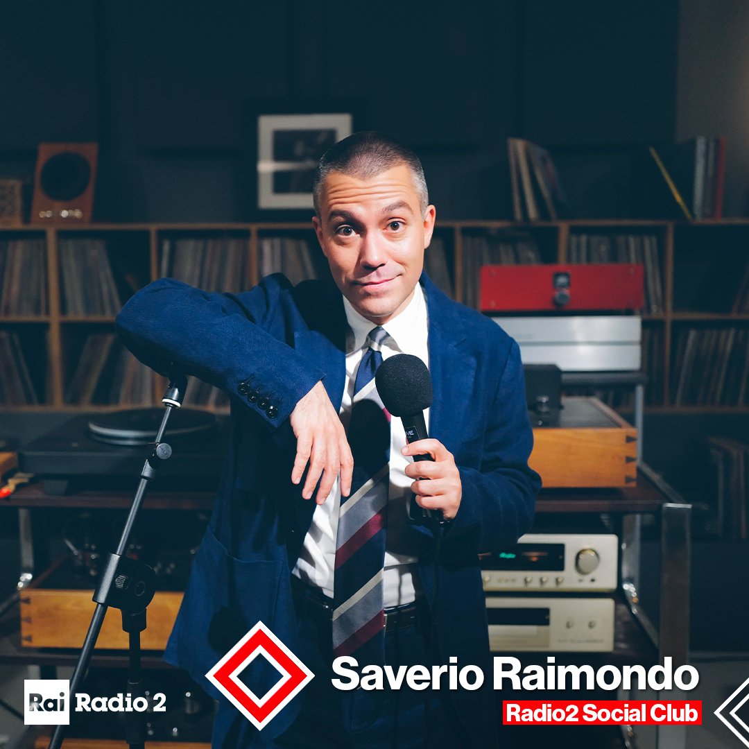 📌 Ospiti oggi a #Radio2SocialClub 👉 @SigfridoRanucci, @frankiehinrgmc, @Anggun_Cipta e @saverioraimondo 📻 ON AIR dalle 10.35 alle 12 su #RaiRadio2, sul canale 202 del Digitale Terrestre e su @RaiPlay ▶ bit.ly/GuardaCheRadio