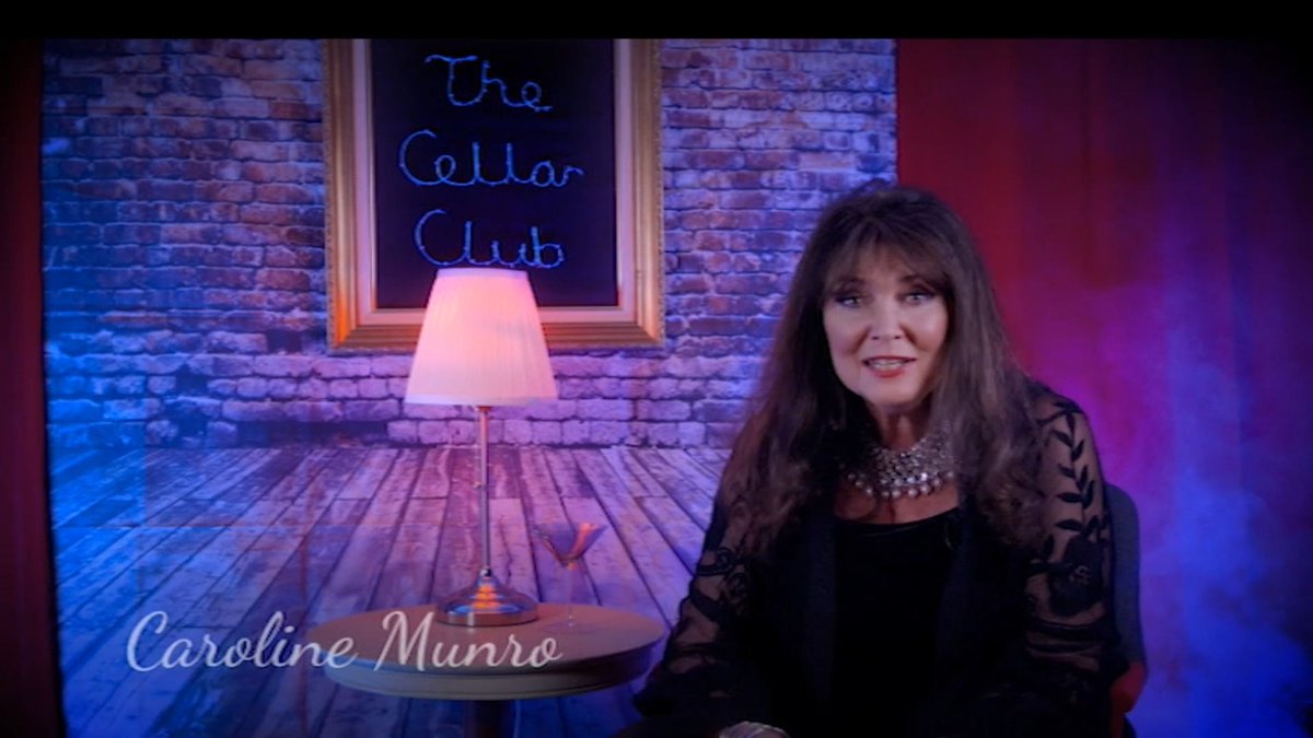 TalkingPicsTV's tweet photo. #CarolineMunro revisits 'old fiends' at 11pm in THE CELLAR CLUB. #Sting #JenniferBeals in THE BRIDE (1985), #BorisKarloff #PeterLorre in THE BOOGIE MAN WILL GET YOU (1942) and #ArchHallJr in THE SADIST (1963) #TPTVsubtitles Caroline's waiting! https://t.co/iSzZrJaThz