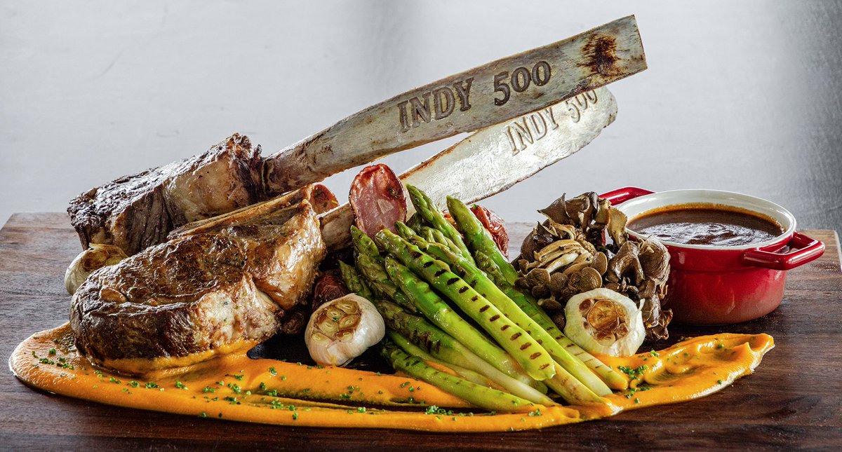 IMS's tweet photo. We’re hungry…#IsItMayYet???
@AramarkSports is the new food and beverage provider at #IMS, and they’re offering a whole new level of innovation to our concession stand and suite menus!
#INDYCAR | #Indy500 https://t.co/v32RhdextN