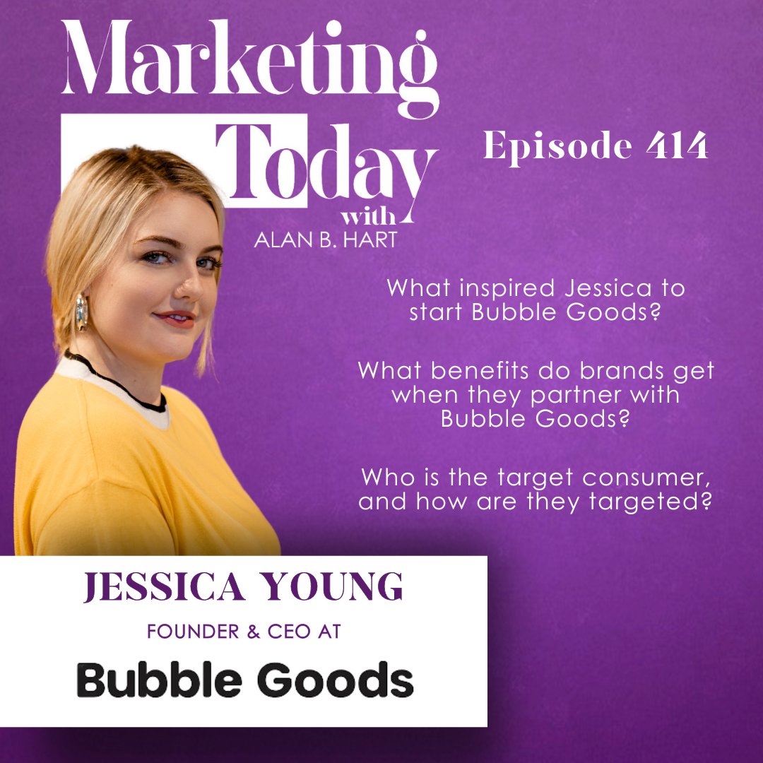From Michelin-starred chef to CEO of Bubble Goods, this week's guest, Jessica Young, has a great story to share!

Episode 414 is available now anywhere you listen to the podcast!

wp.me/p9yNpY-NYg

#MarketingPodcast #CEOInterview #healthyfoods