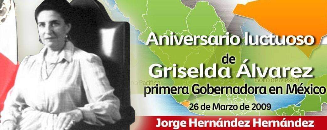 Es tiempo de mujeres!
En 1979, en Colima Griselda Alvarez  se convirtió en la primera mujer postulada como candidata al cargo de Gobernadora por el @PRI_Nacional. Con este hecho histórico, vamos con @XochitlGalvez #PorUnMejorEcatepec @PRI_EDOMEX  @AnaLiliaHerrera #JuntosSiPodemos