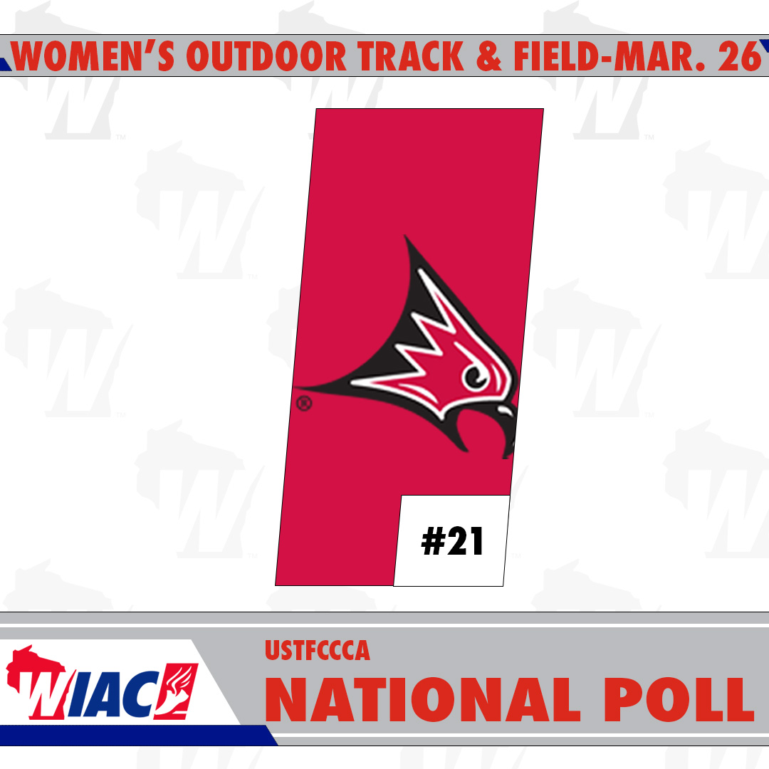 #WIACTF | <a href="/UWRFFalcons/">UW-River Falls Athletics</a> #⃣2⃣1⃣ in week one of the USTFCCCA National Poll!

#ExcellenceInAction
#d3tf
