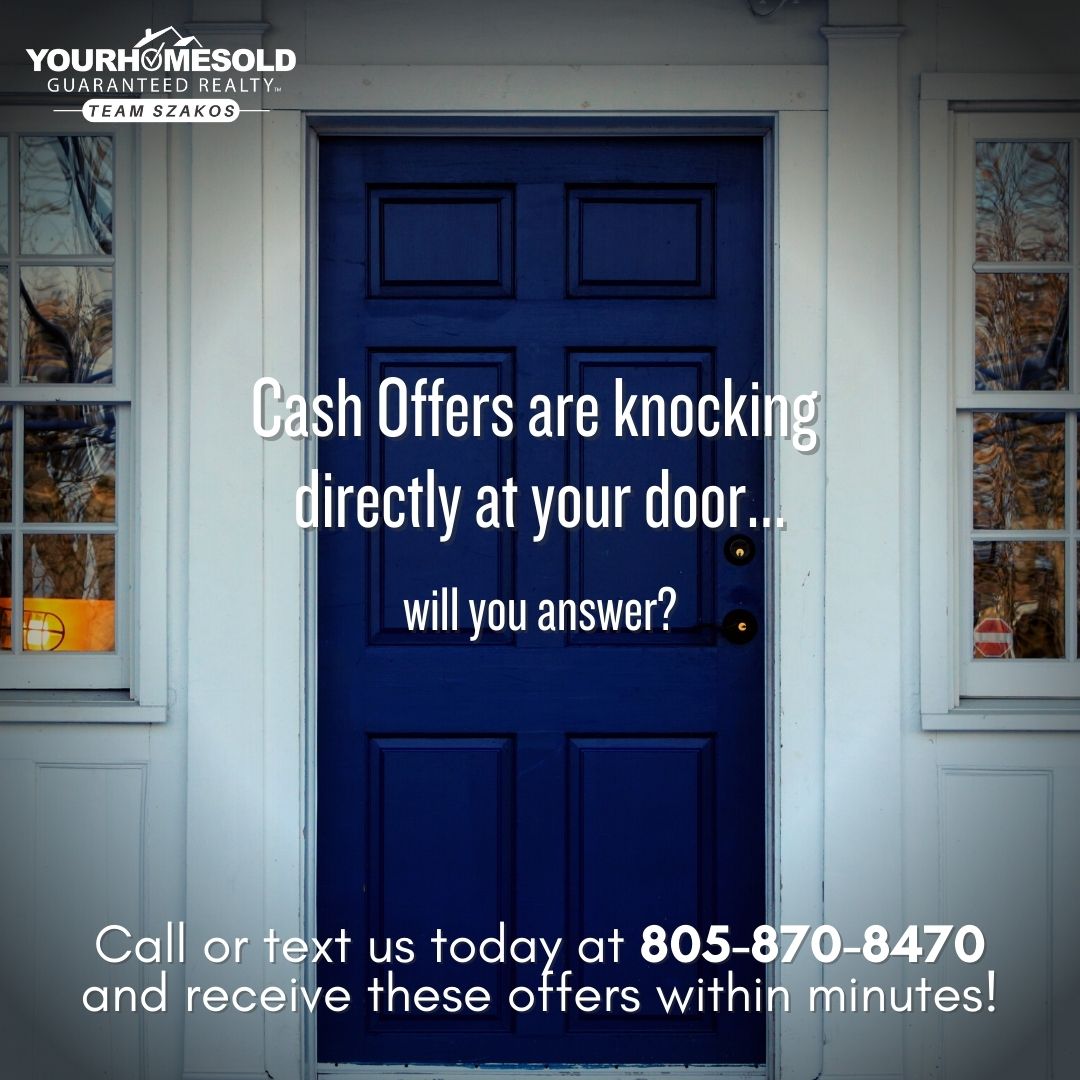 Cash in, Stress Out! 🏡💲 Say goodbye to home-selling headaches. Our Cash Offers Program guarantees a smooth ride to instant cash. Call or text us at 805-870-8470 – let's get your offers within minutes! 📞💰 #CashInStressOut #InstantCash