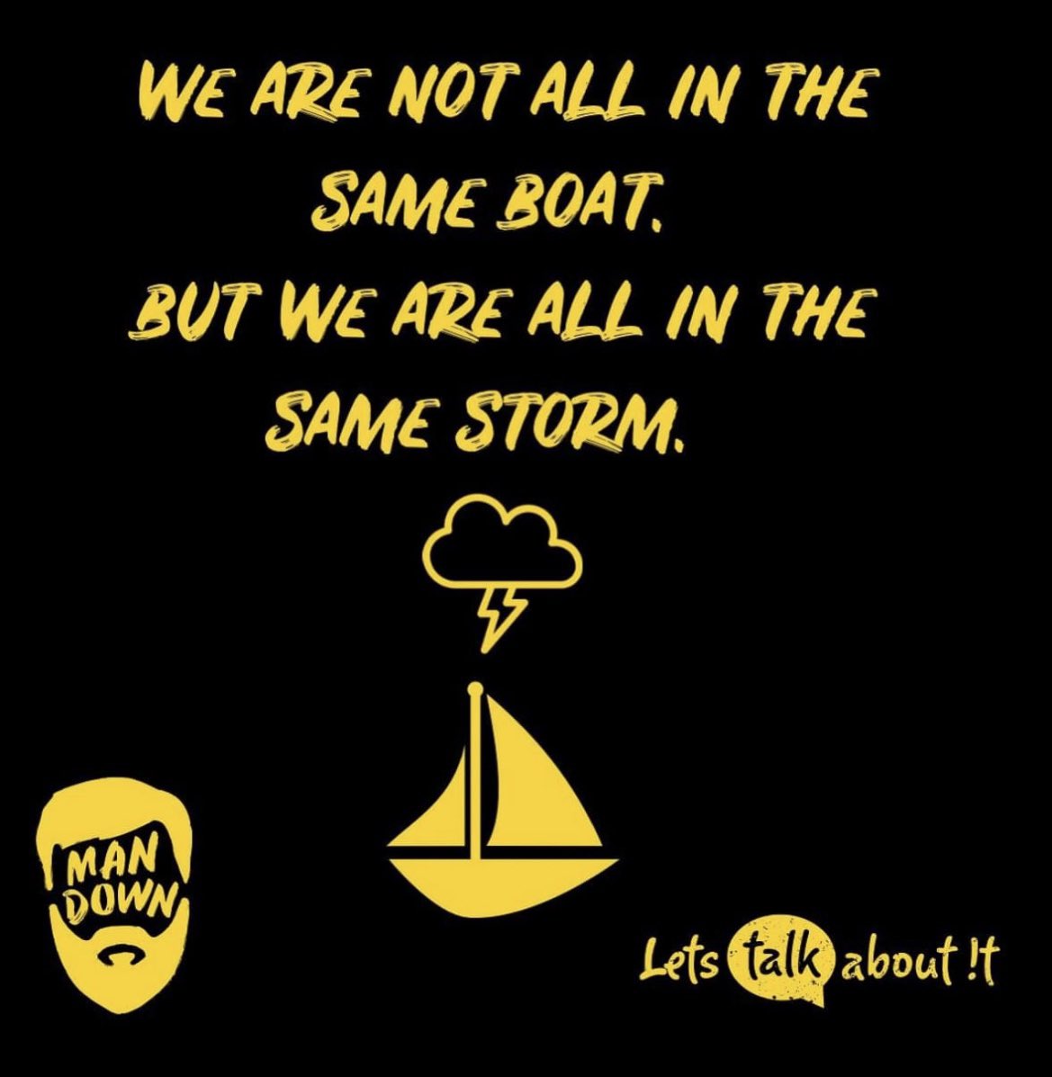 Such a powerful message to put out there. We all experience life differently, but the effect those experiences have on us as individuals can be relatable to others. The anxiety, the depressive episodes, the fear, the pain, the worry, the paranoia !! We all experience these in