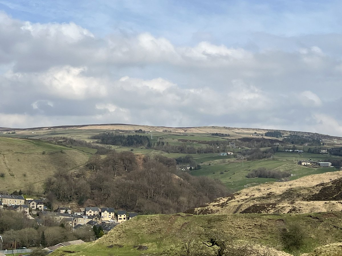 So blessed to work in such a beautiful place. I will never tire of this view #Calderdale #Todmorden #UCVPCN #communitynursing #ageingwell #rural #sheep