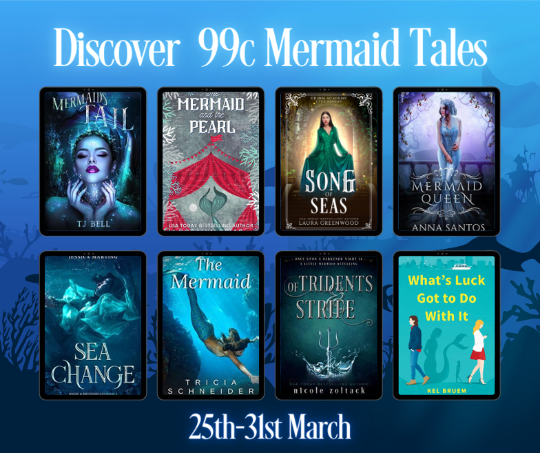 Discover #99cents Mermaid Tales! #pnr #mermaid #MermaidRomance #MermaidTale #mermen #merfolk #fiction #FairytaleRetelling #Paranormal #ParanormalRomance #SpringBreak #Fantasy #Magic #Romance #RomanceBooks #ebooks #MustRead

authorlauragreenwood.co.uk/p/discover-oce…