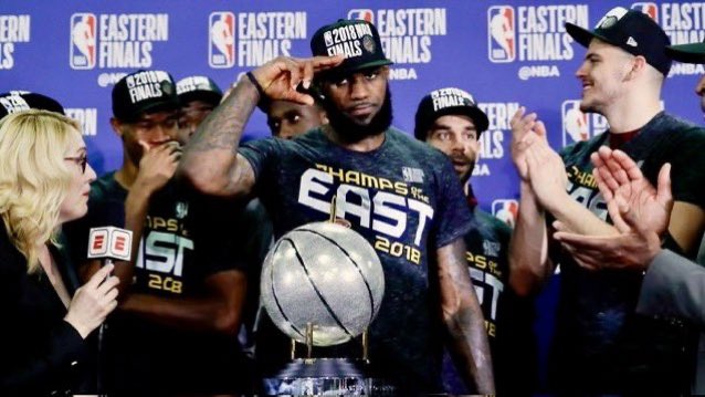 LBJsBest's tweet photo. Prime LeBron made some ppl think it was easy to make the Finals every single season. https://t.co/cbVPxSAEHP