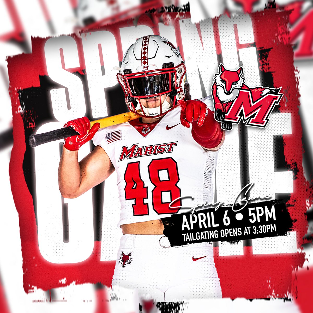 Spring Game: Saturday, April 6 - 5 p.m. - Tenney Stadium

🦊 🆓 admission
🦊 Tailgate starting at 3:30
🦊 Food trucks, beer &amp; wine