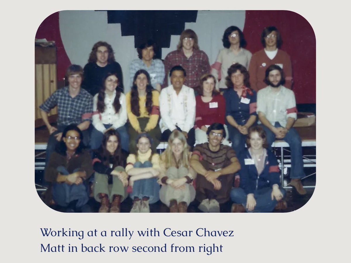 I’ve been involved with helping people for a long time. Here’s a pic from my early days at a rally with labor and civil rights leader Cesar Chavez. #FL17