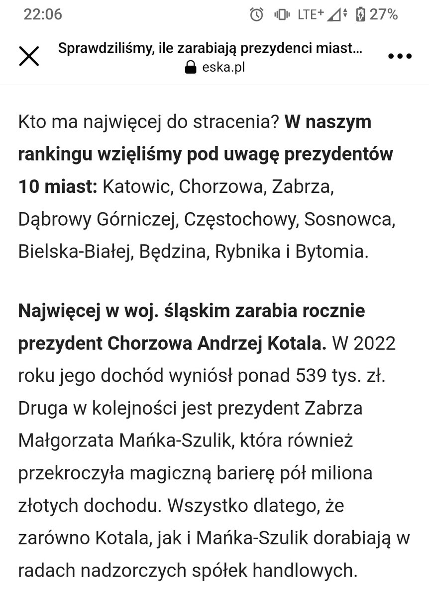 No i tak to się kręci. <a href="/UMChorzow/">Miasto Chorzów</a> jedno z biedniejszych na Śląsku. Jednak prezydenta ma najbogatszego.
Cóż za zaskoczenie 🫠