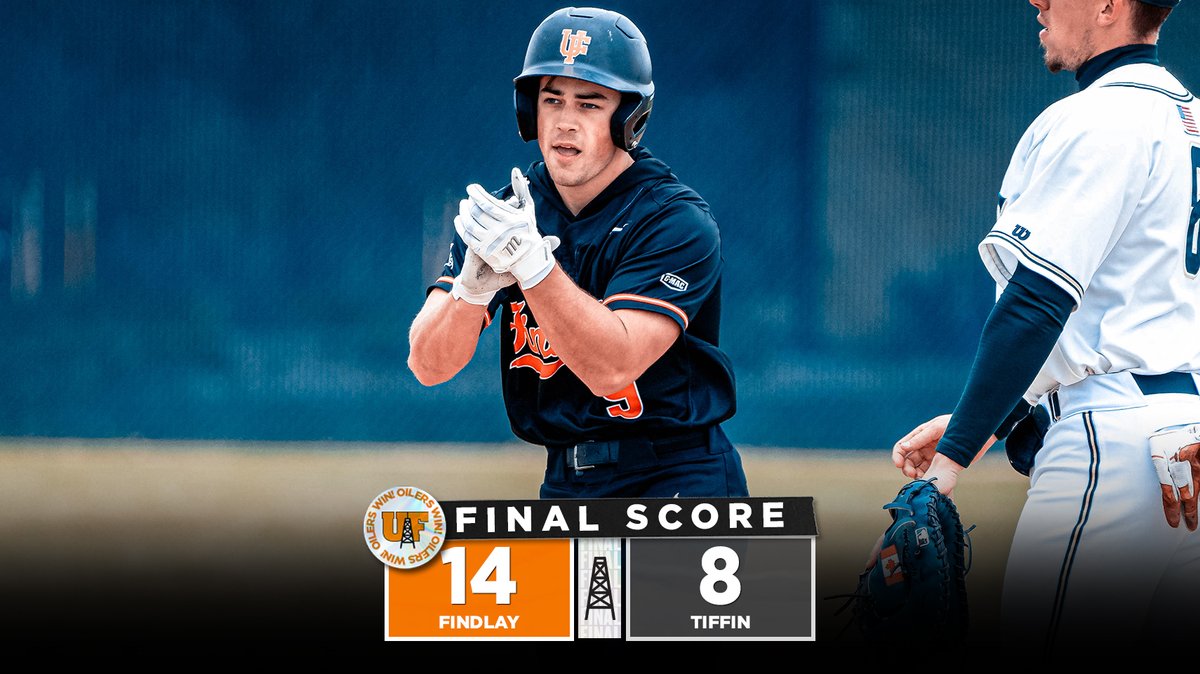 It was a fifth consecutive victory for the baseball team as they take down the Dragons 14-8 on a blustery afternoon in Tiffin.

Andrew Williams (📸) was one of three players with 3⃣ hits in the game!

⚾️: findlayoilers.com/news/2024/3/26…