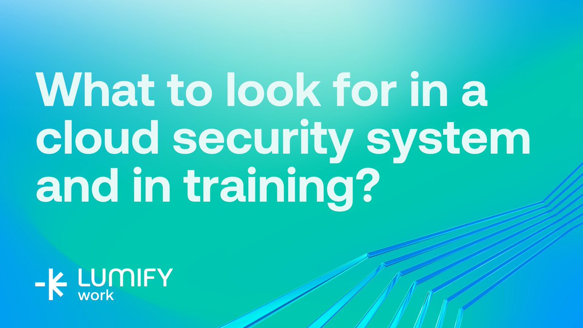 Key aspects of #cloudsecurity &amp; training include Robust encryption &amp; compliance and a Skilled workforce.  Explore solutions &amp; training options with Lumify Work: #CCSE #GoogleCloud Security #VMWaresecurity #SC900 #AZ500 #CCSP #AWSSecurity #Security+ ow.ly/KCLc50QCtwM