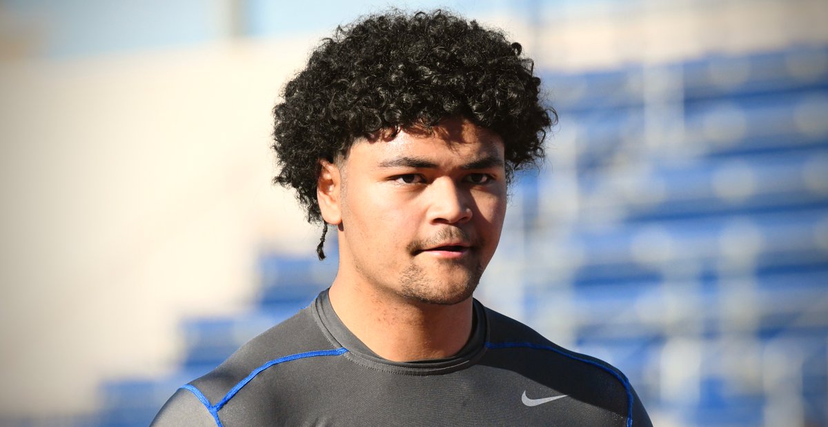 A handful of programs are making elite offensive lineman Douglas Utu feel like a priority heading into the spring evaluation period and he aims to take officials this summer: 247sports.com/Article/colleg…