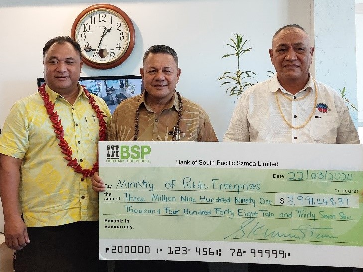 S.P.A. PRESENTS $3,991,448 DIVIDEND TO GOVERNMENT

By: Jasmine Netzler - Iose

Full Story
Link: facebook.com/photo/?fbid=99…