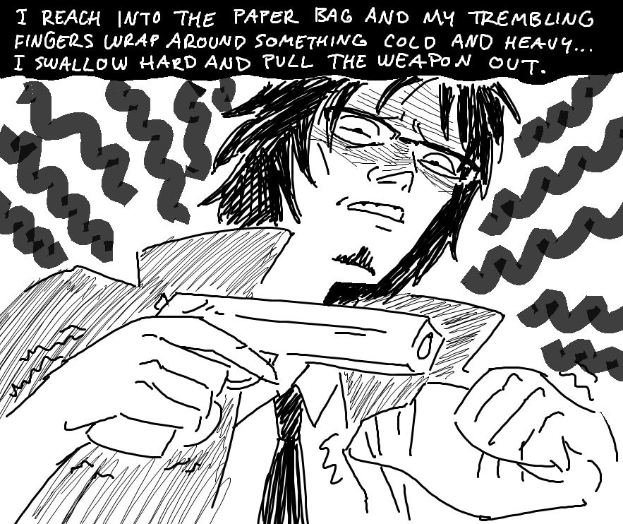 I love Mashita Yashiki Death Mark™, guns for everyone 