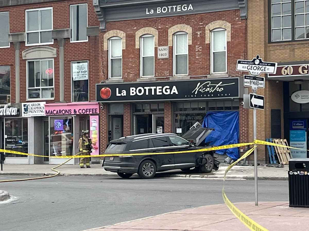 Friends and families love to spend time in the ByWard Market for its shops, restaurants, cafes, & vibrant public spaces. However, cars dominate the market, making walking around often unpleasant and unsafe! Just today a driver drove into La Bottega. Pedestrianize ByWard Market!