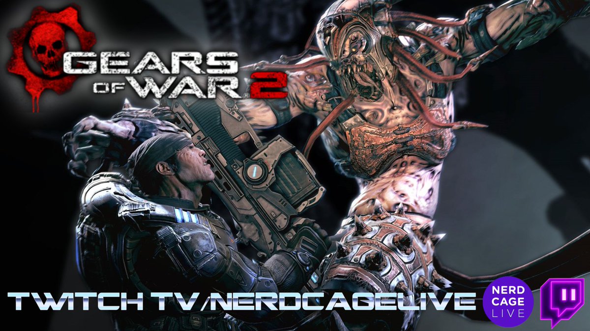 Slight Delay for Tonights Gaming Stream, Our Playthrough of Gears of War 2 Will Begin at 6:30pm ET @nerd_cage @SaintGOfficial Twitch.tv/NerdCageLive Youtube Gaming Channel Link - youtube.com/@nerdcageliveg…