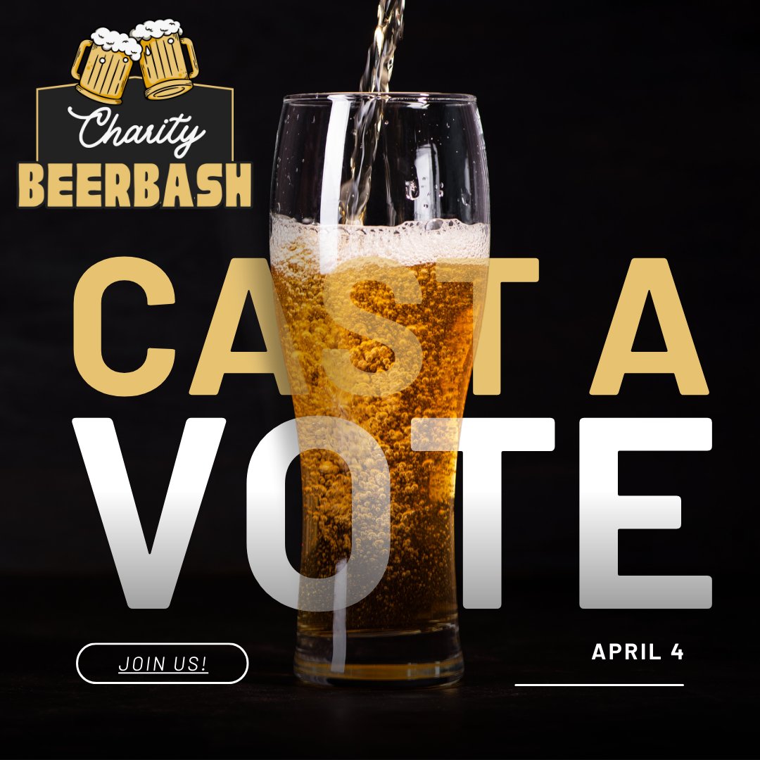 Which local brewery has the best lager? The best ale? How about a sour? YOU DECIDE!  Join us for the Inaugural Charity Beer Bash on April 4th to sample some awesome beers and cast your vote for the winners! Get your tickets: show.ps/l/7deaa8c5/ #SoALLKidsCanPlay