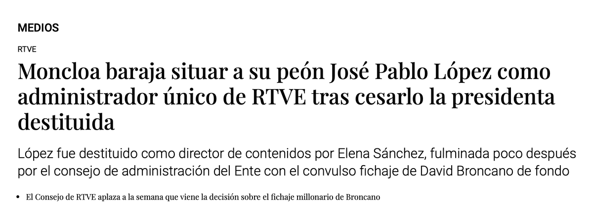 El gobierno golpista de Sánchez, en permanente huida hacia adelante perseguido por sus propios delitos, siempre elige ya y elegirá hasta que caiga las soluciones de mayor vileza y peor catadura. El gobierno ya es un ente infinitamente dañino para los españoles.
