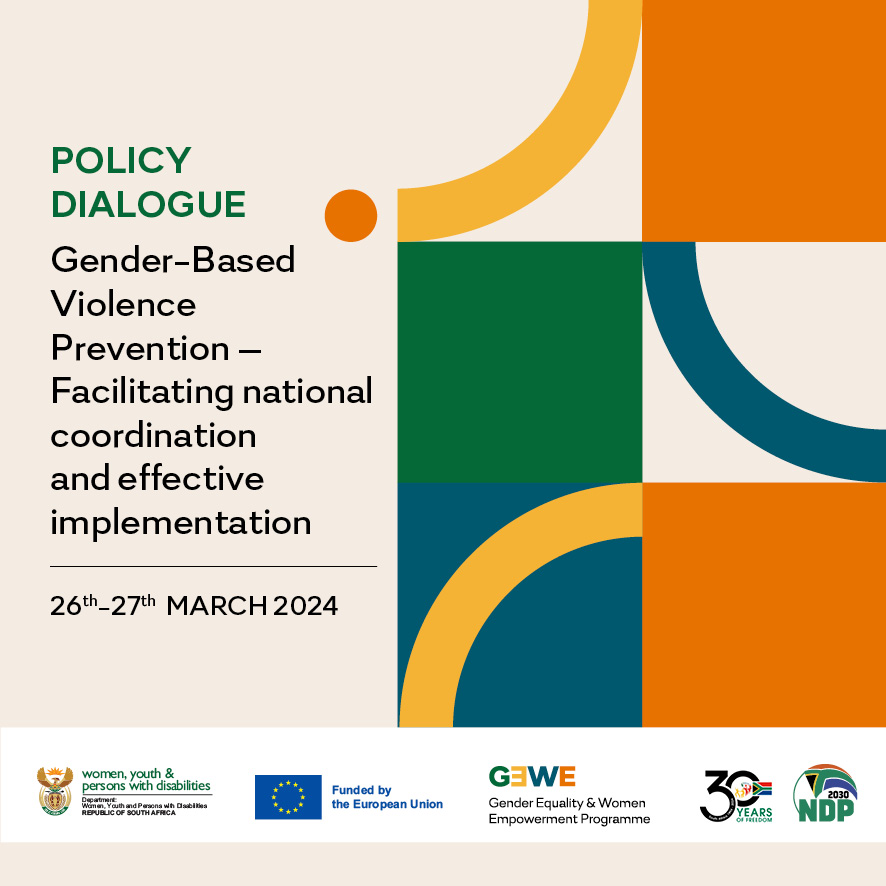 GBVF creates a heavy cost burden for the county. GBV costs between R28.4 billion and R42.4 billion per year, reducing incidences of GBVF by removing sources of harm for the vulnerable will have direct implications on the country’s economy.
#EndGBV #GEWEProgramme #EUinSA