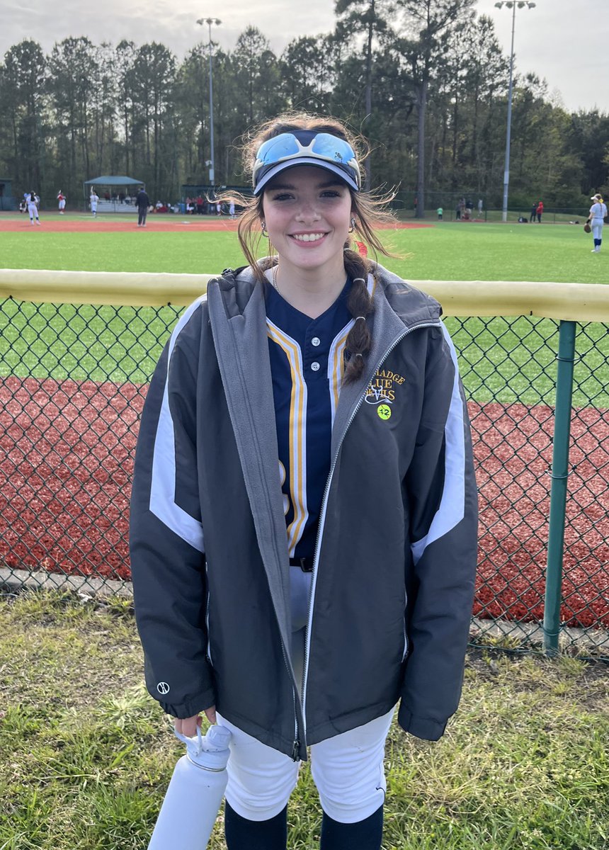 Varsity snags another W in game two with a score of 3-0! Junior Larissa Taylor with 12 strikeouts and a ✨ PERFECT GAME! ✨