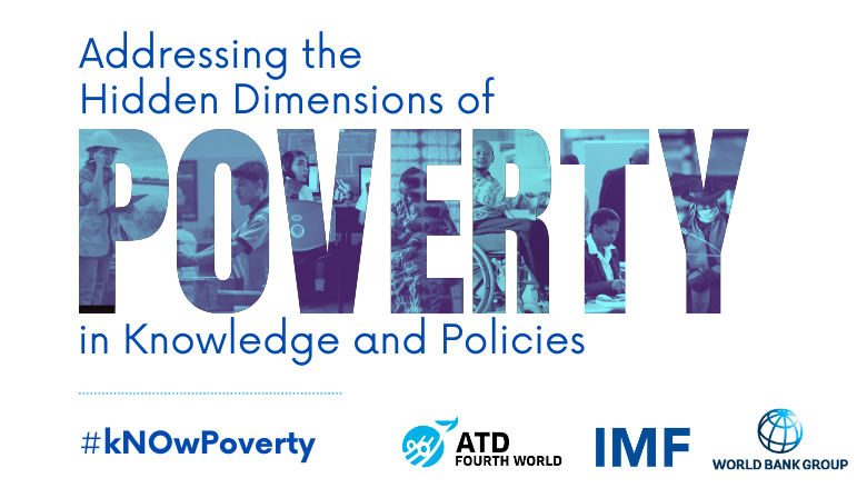 Did you miss our @ATD4thWorld @IMFNews @WorldBank conference - Addressing the Hidden Dimensions of #Poverty in Knowledge and Policies? Watch the replays of the livestreamed sessions: wrld.bg/UeGh50QZ8sy #kNOwPoverty #EndPoverty