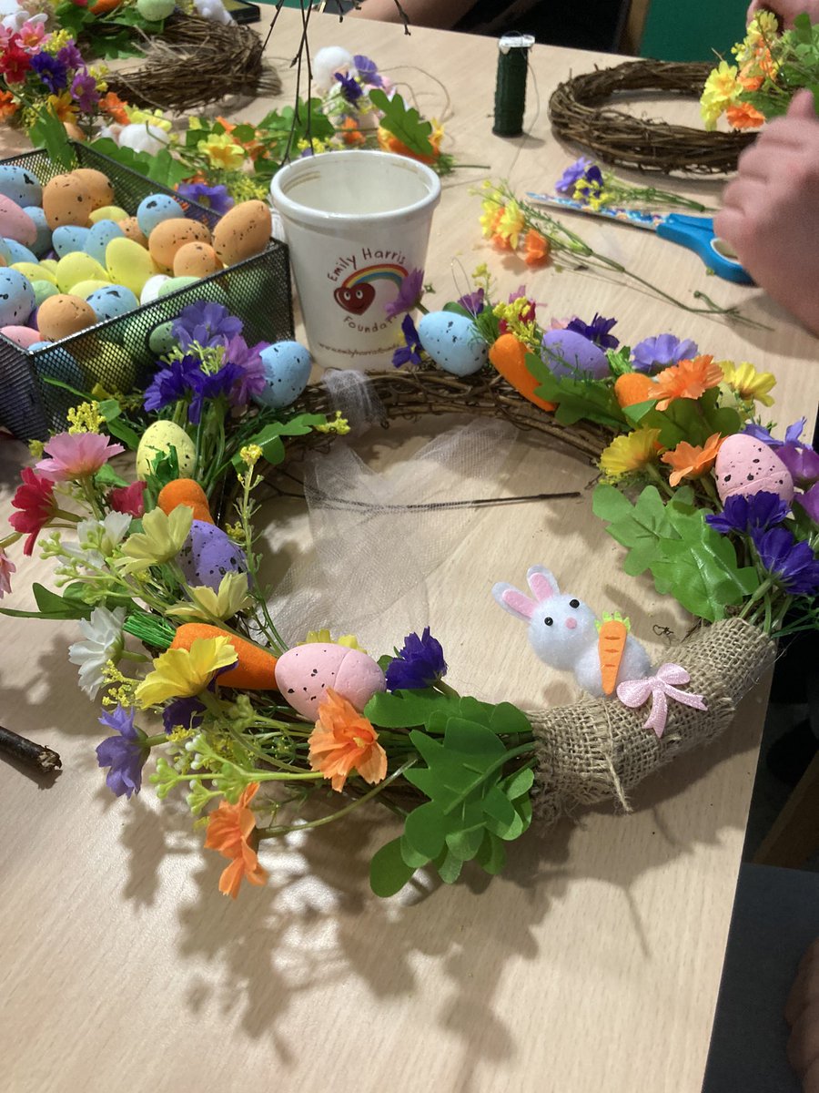 We had a lovely Easter craft session on the unit today where parents, staff and siblings got all creative! Thanks to the fabulous Sarah’s for facilitating this and we look forward to doing more craft sessions in the future!