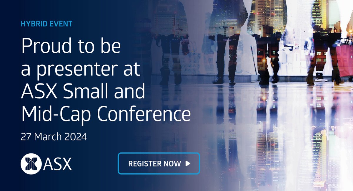 ACW’s CEO Dr Steve Gourlay is presenting today as one of the emerging leaders in the Small and Mid-Cap sector.  Register for the conference here asx.arinex.one