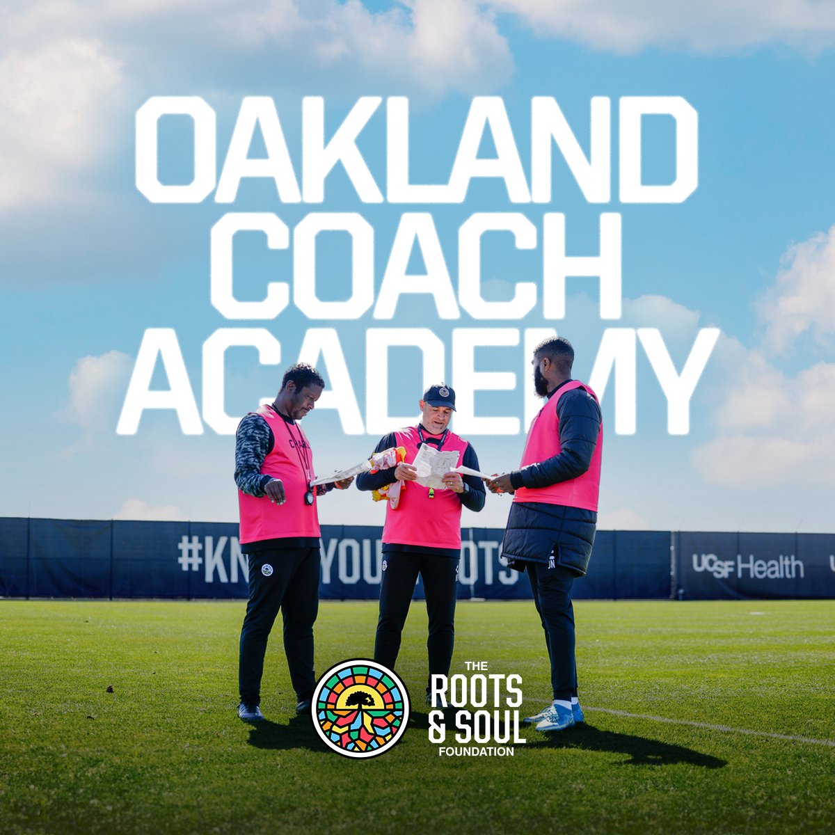 Investing in the Future. Oakland Roots, @oaklandsoulsc, and Oakland Roots & Soul Foundation launch new 'Coach Academy' to break down barriers to soccer across the East Bay. Learn More: bit.ly/24coaching #OaklandFirstAlways