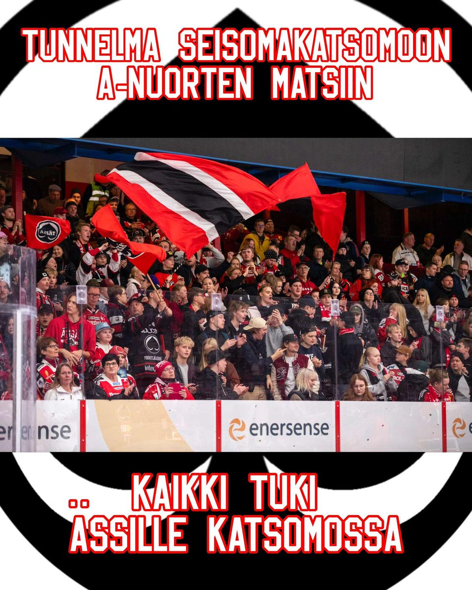 A-nuoret jatkavat pelejään välieriin.🔥 Perjantaina alkaa sarja vieraissa ja lauantaina kotona. Pelit kovenevat ja nuorten tukeminen entistä tärkeämpää, kaikki paikan päälle!!
#Ässät