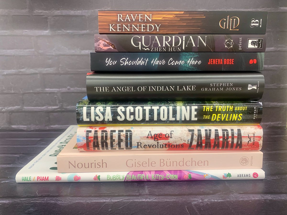 BNReading's tweet photo. It's #NewReleaseTuesday! Stop in for the newest Lisa Scottoline, Raven Kennedy, Stephen Graham Jones, and more!
#BNReading https://t.co/FvWc3z7IiW