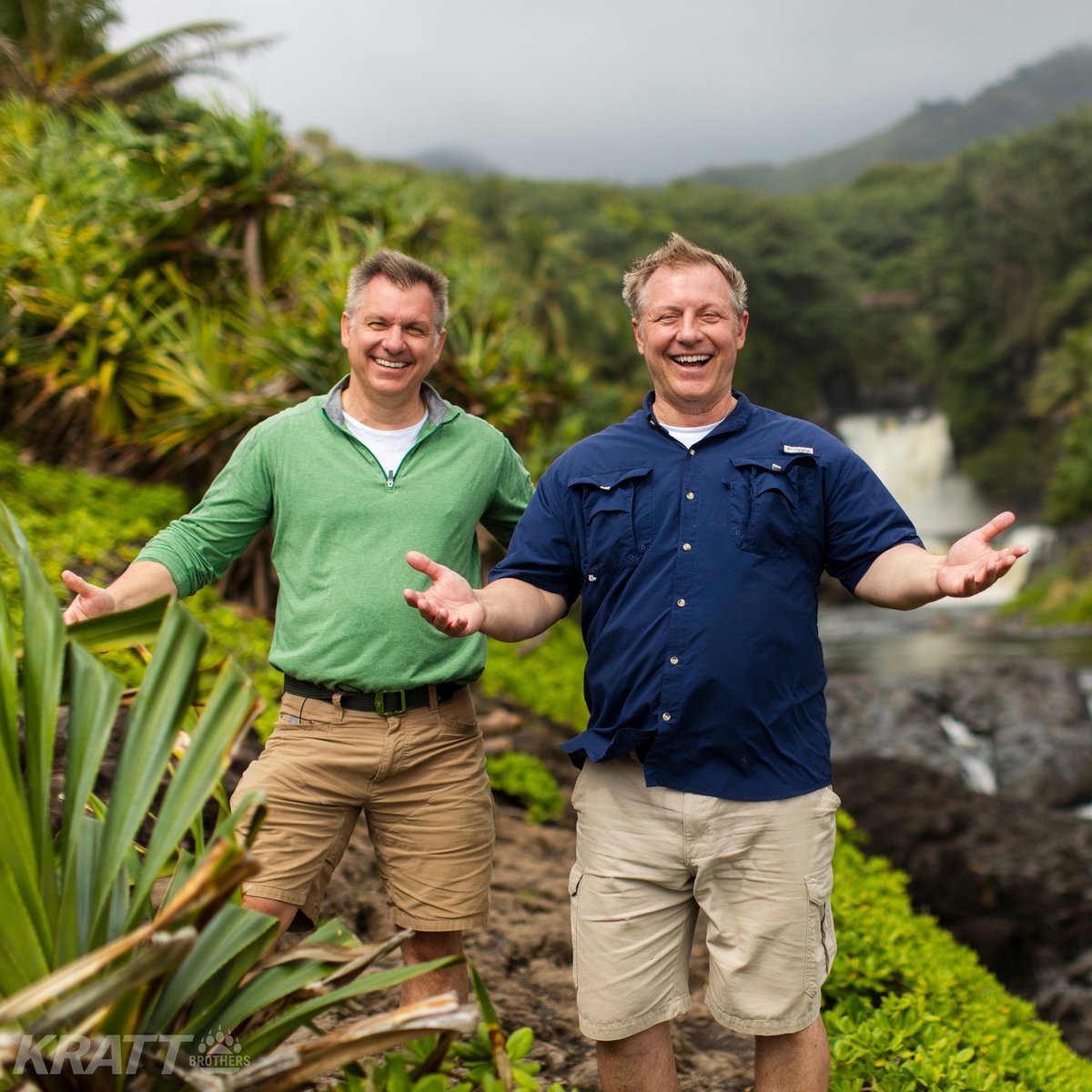 A 📷 from when we were filming in Hawaii for the new @WildKratts_TV movie special 'Our Blue and Green World' which premieres on @PBSKIDS next week! (April 1)