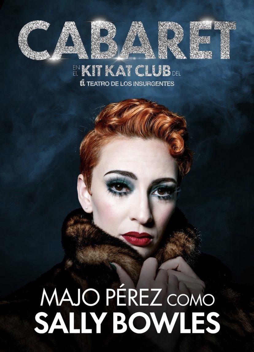 Mañana -MIÉRCOLES 27 DE MARZO- hay función extra de #CabaretMéxico a las 8:00pm y me toca subir de Sally Bowles. 😍❤️ ¿A quién veré por allá? 🥹✨