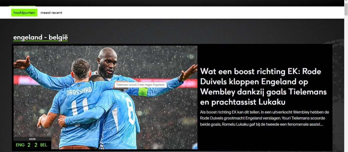 Bij Sporza hadden ze hun laptop al dichtgesmeten. #ENGBEL