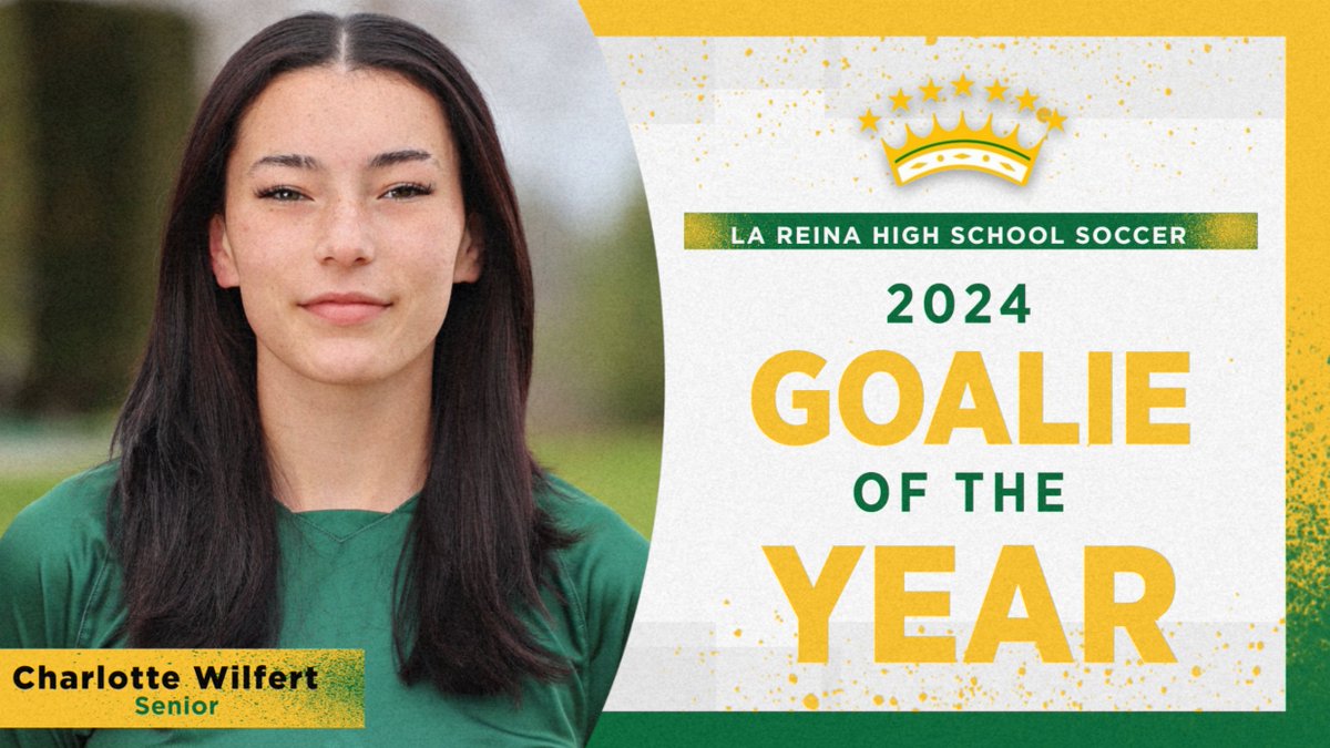 For the second straight year -- Charlotte Wilfert was recognized as the best goalie in the Frontier League.